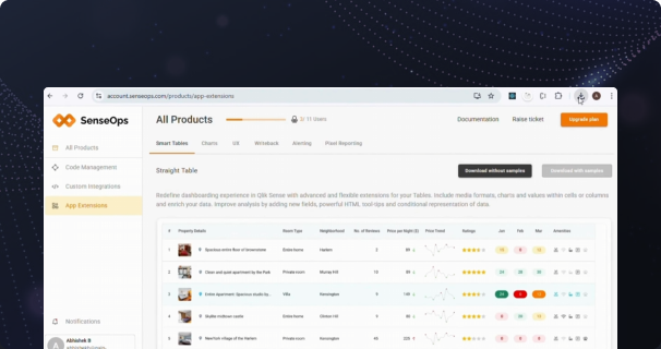 SenseOps App Extensions Installation for Qlik Sense